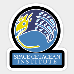 Space Cetacean Institute Sticker